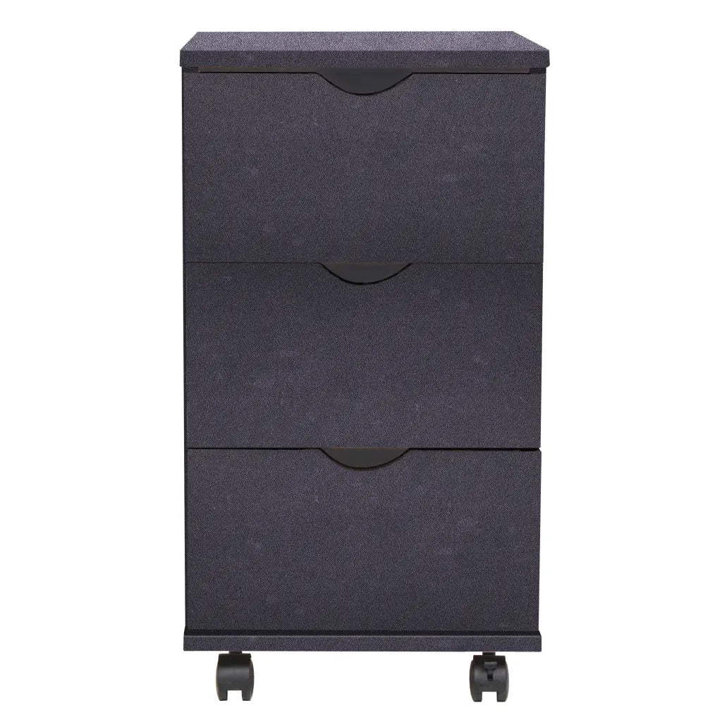 Cassettiera 33x45x60 cm Nera 245726