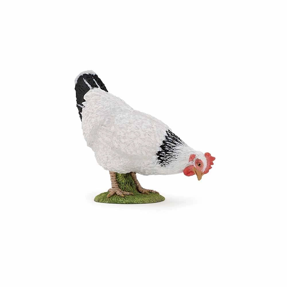 Papo - Pecking white hen