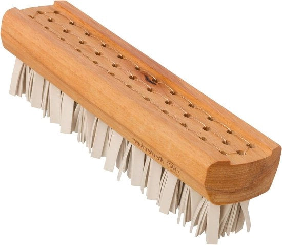 Spazzola a setole di gomma naturale - 18 cm di lunghezza