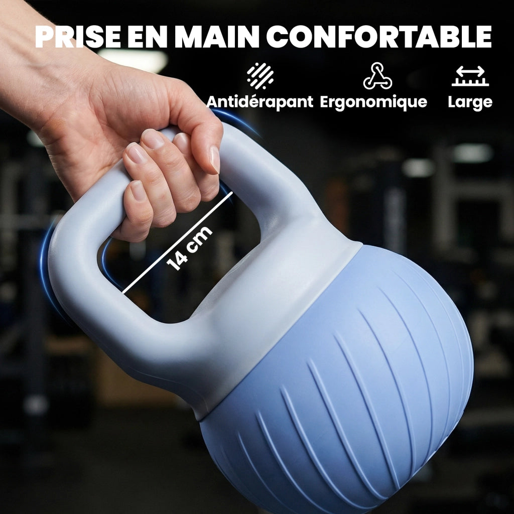 Kettlebell 10 kg ¨C zephmum ¨C Blu