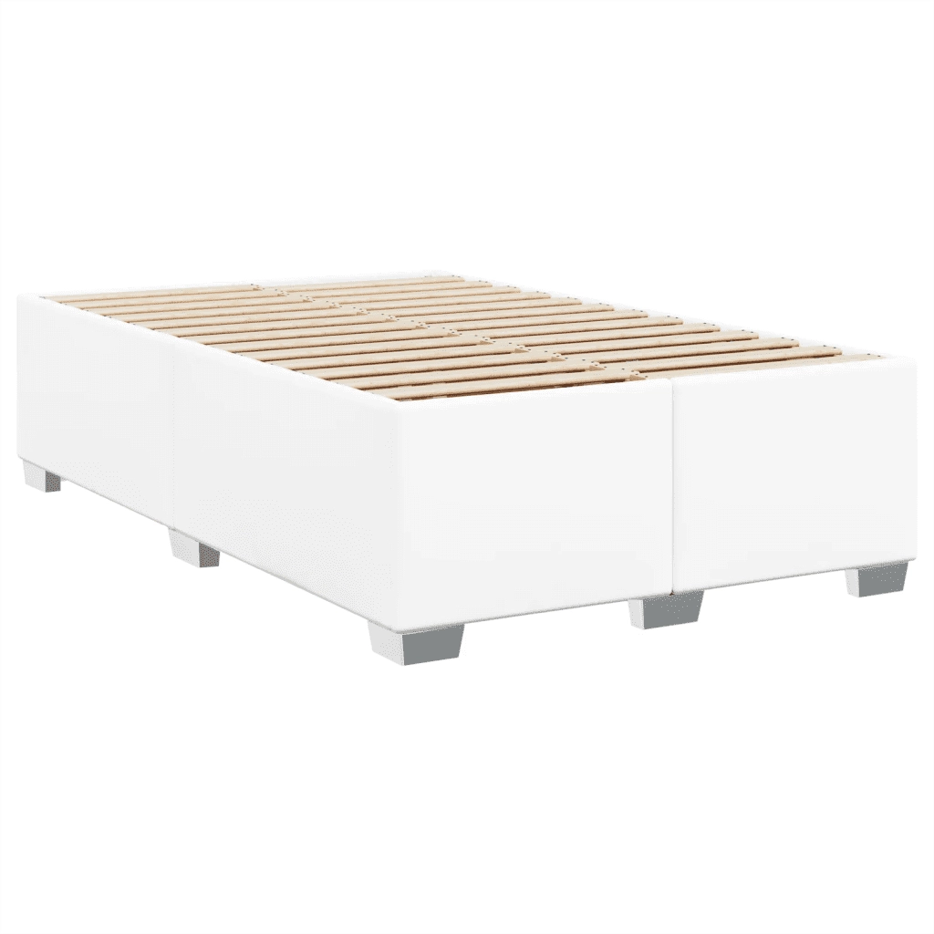 Giroletto senza Materasso Bianco 120x190 cm Similpelle 3284549