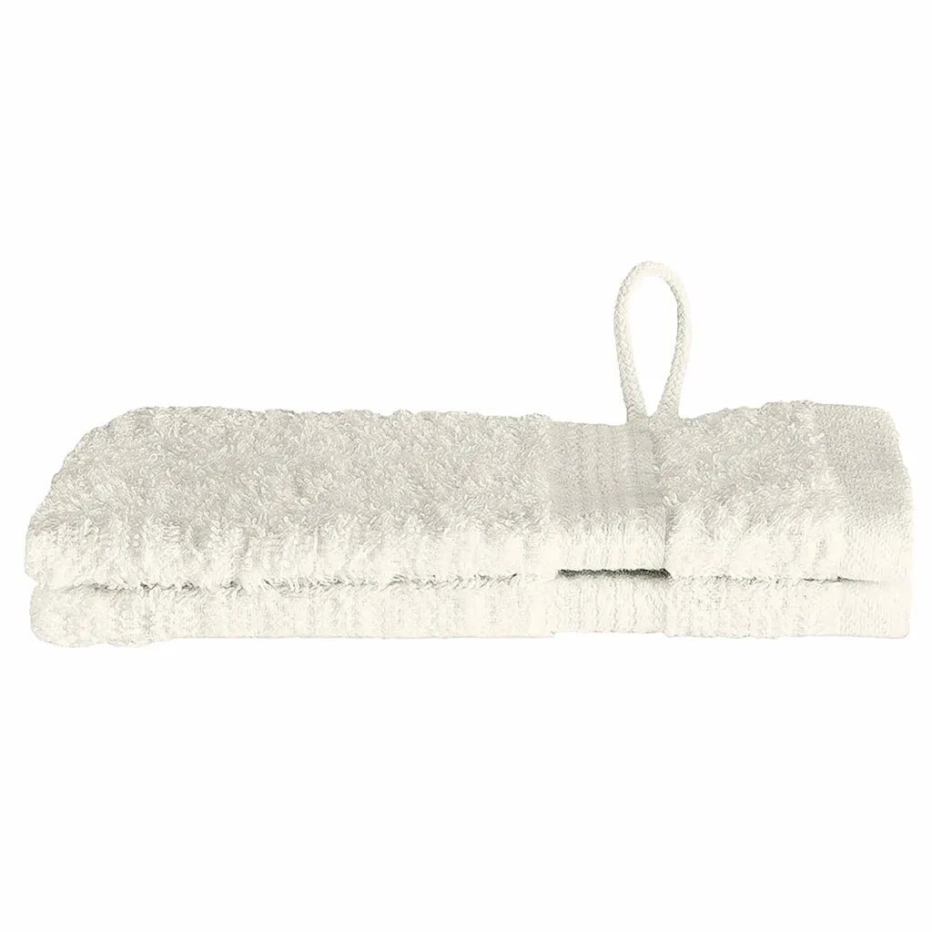 Asciugamano per Ospiti SOLUND 2 pcs Crema 15 x 21 cm 550 gsm 137464