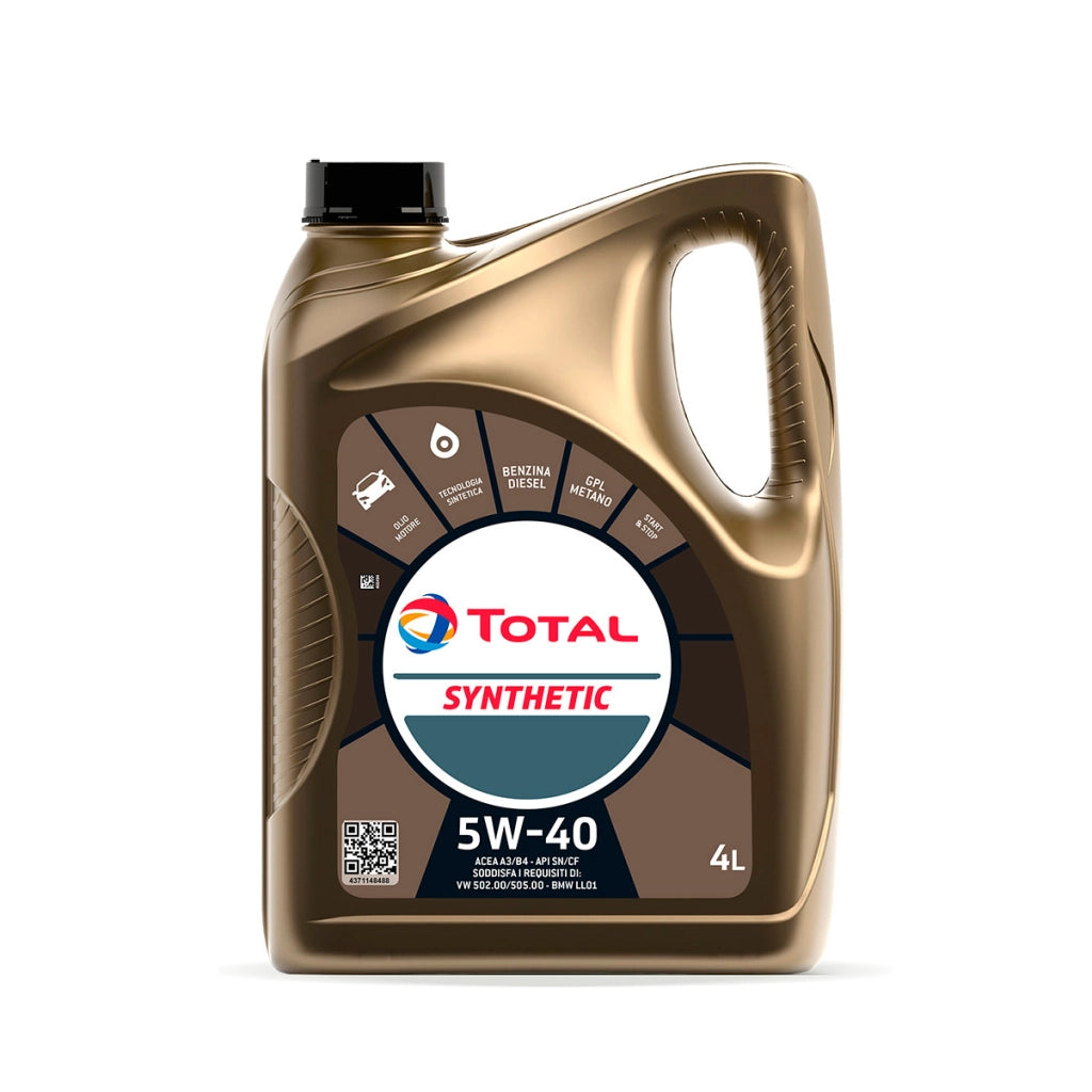 Olio Total Synthetic 5w40 4 lt