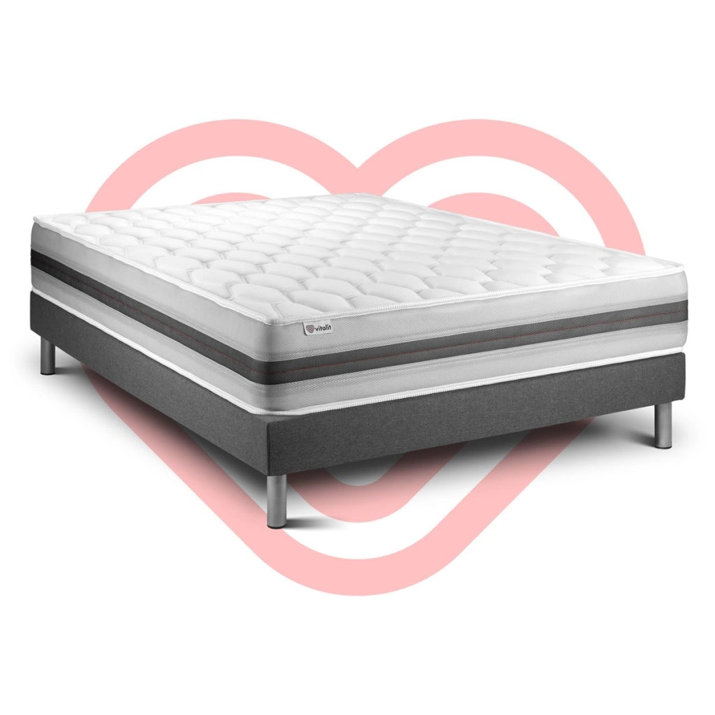 Set materasso e base 200x200 cm - Vitalspring Recover