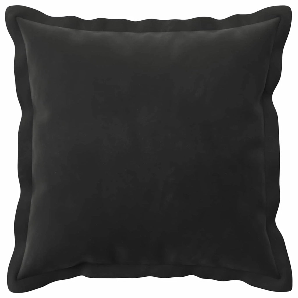 Federa 2 pcs HOUTEN Nero 30 x 30 cm Velluto 915775