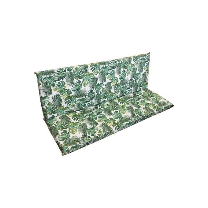 Olibo' 0912951-B Bahamas Set cuscini dondolo sfoderabili in misto cotone 2 posti colore Verde