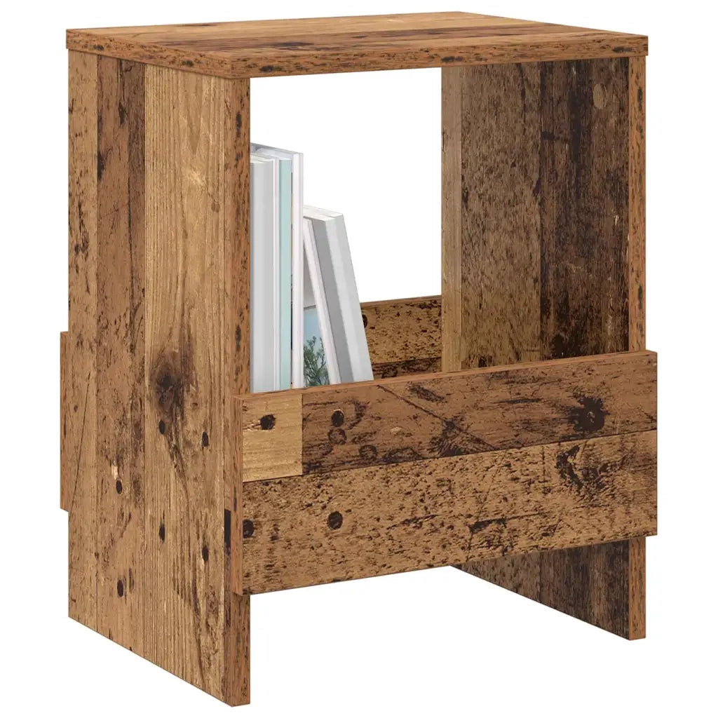 Scaffale per riviste Legno vecchio 35 x 30 x 45 cm 890980