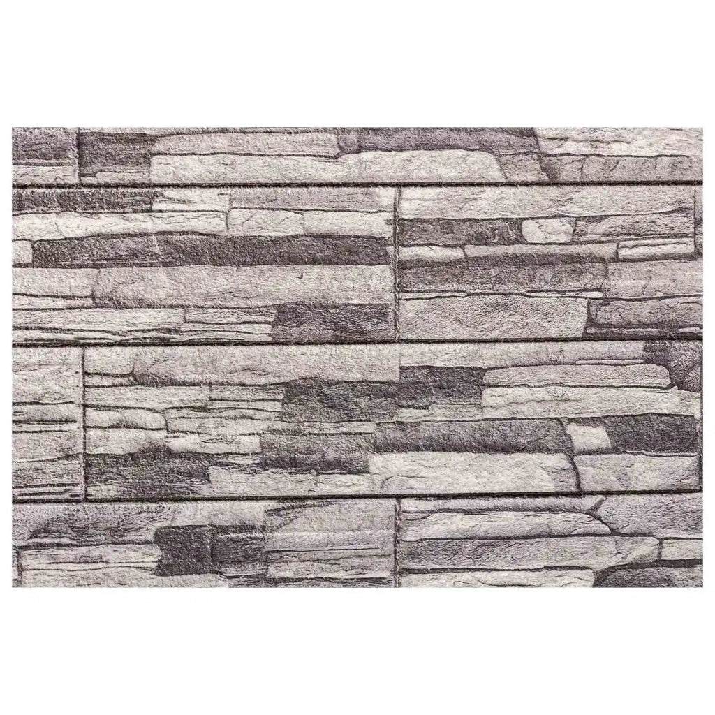 Pannelli da parete 10 pcs Grigio scuro e grigio chiaro 42046641