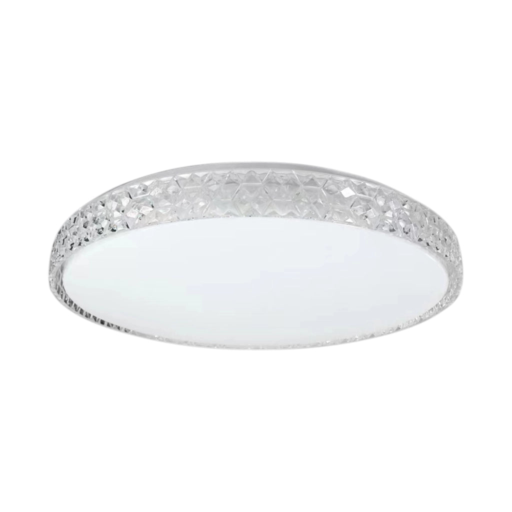 Plafoniera LED Milagro Shiny 34W 49cm 4000K trasparente