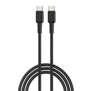 CAVO USB-C/USB-C 60W 2 M NERO- 1,0 pz