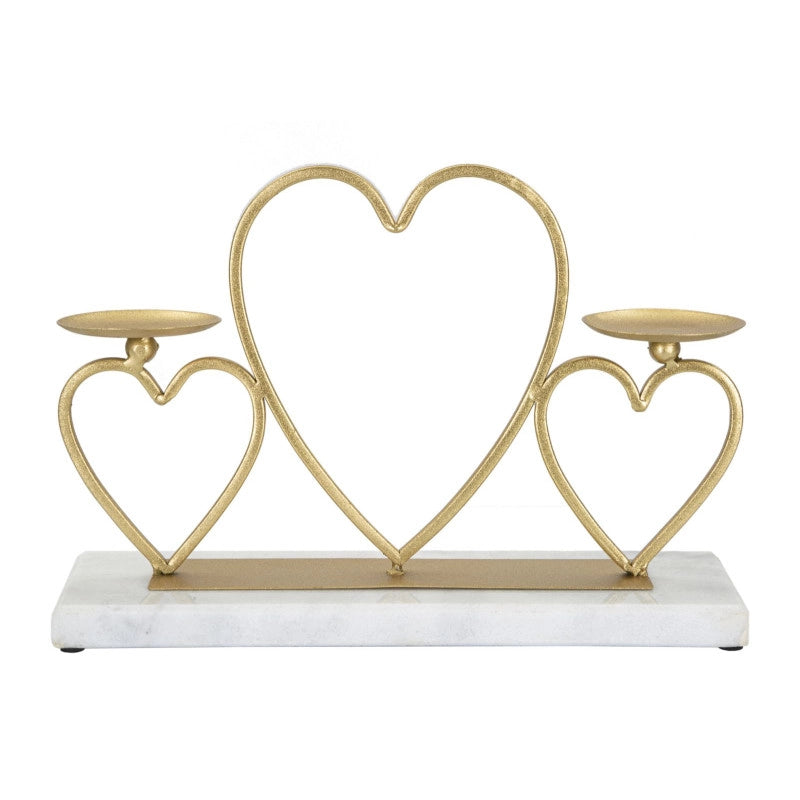 Porta Cand Hearts Cm cm 30x9x20