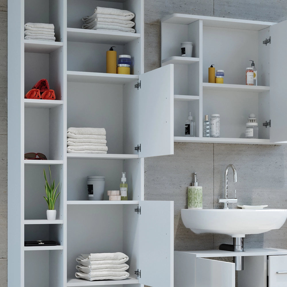 Mobile bagno alto Ilias Bianco 60 x 190 cm Vicco