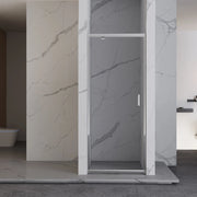 Porta Battente 73-77x185h 4mm Cromato - Volta