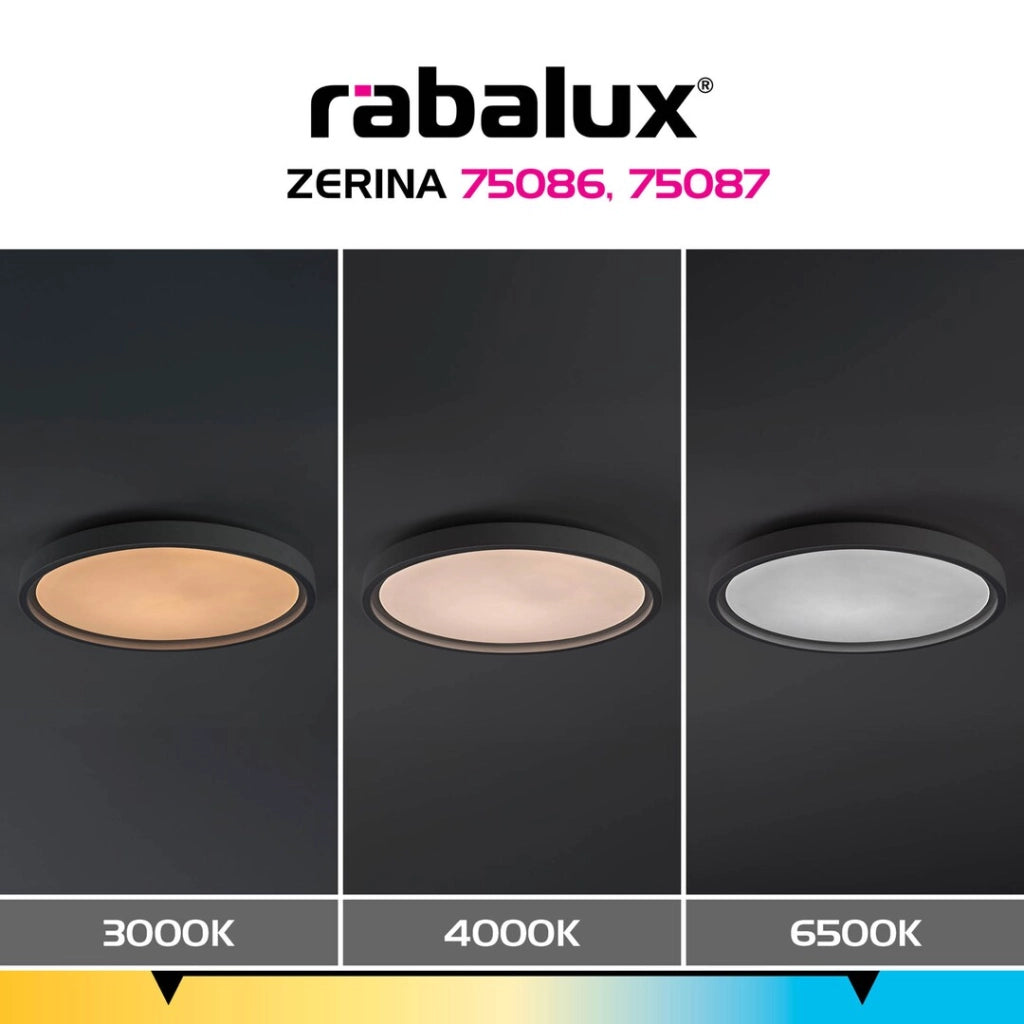 Plafoniera LED Zerina 31W bianca rotonda IP40