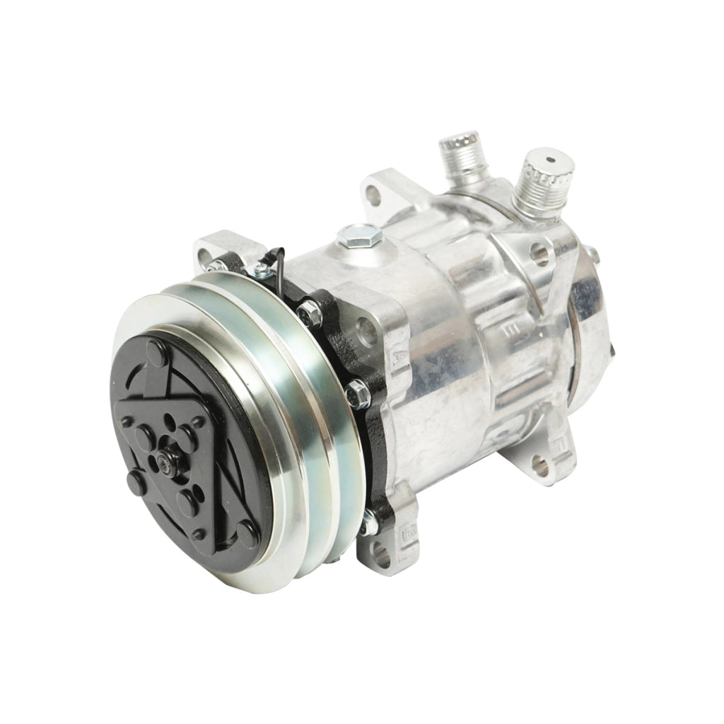 Compressore aria condizionata A/C per New Holland, JCB codice OEM 84011595, 477/42400