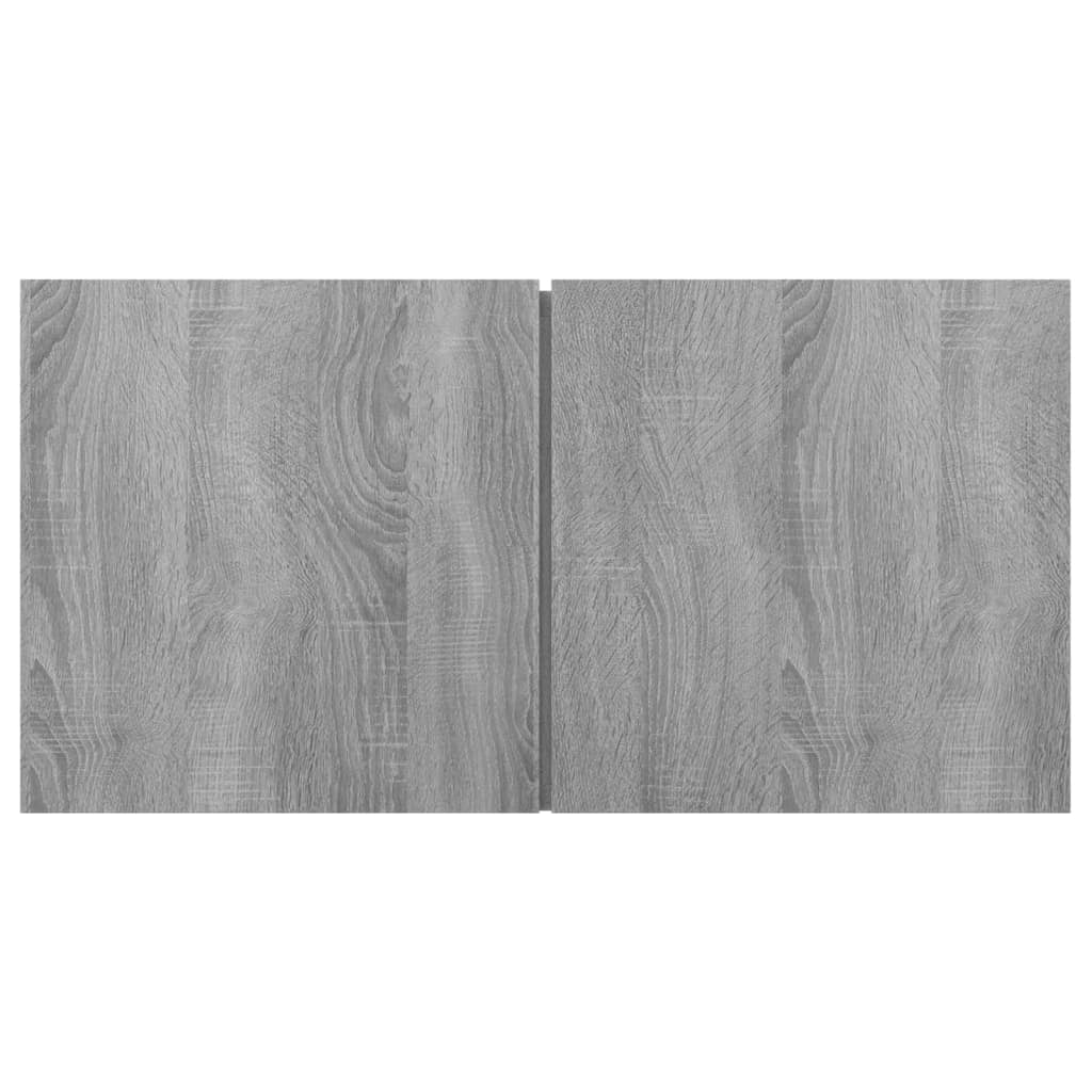 Mobile TV da parete Sonoma 60 x 30 x 30 cm legno ingegnerizzato grigio 02_0024290