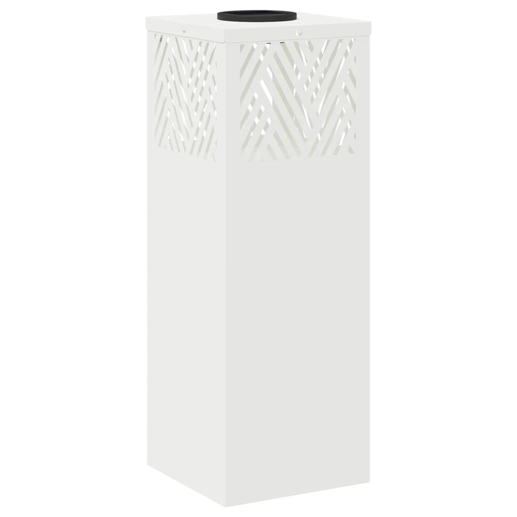 Faro LED solare per sentieri 2 pcs Bianco 879724