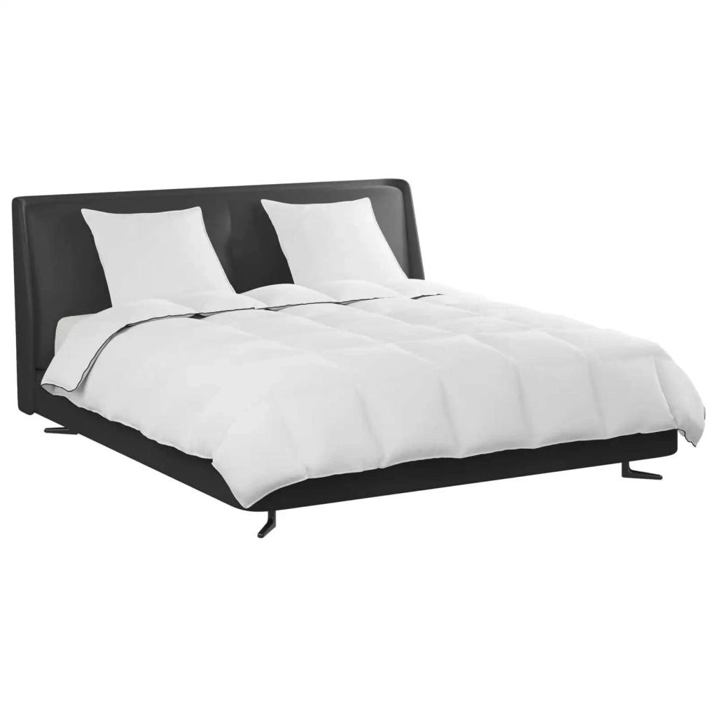 Duvet Invernale con cuscino 3 pcs Bianco Piuma d'anatra 3376900
