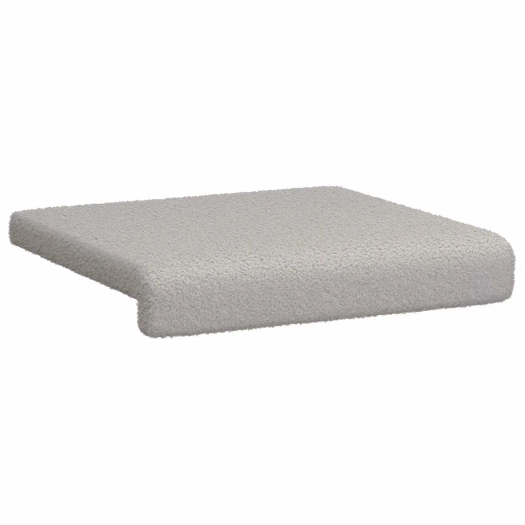 Cuscino per panchina 4 pcs Tessuto Sherpa Grigio Chiaro 42043149