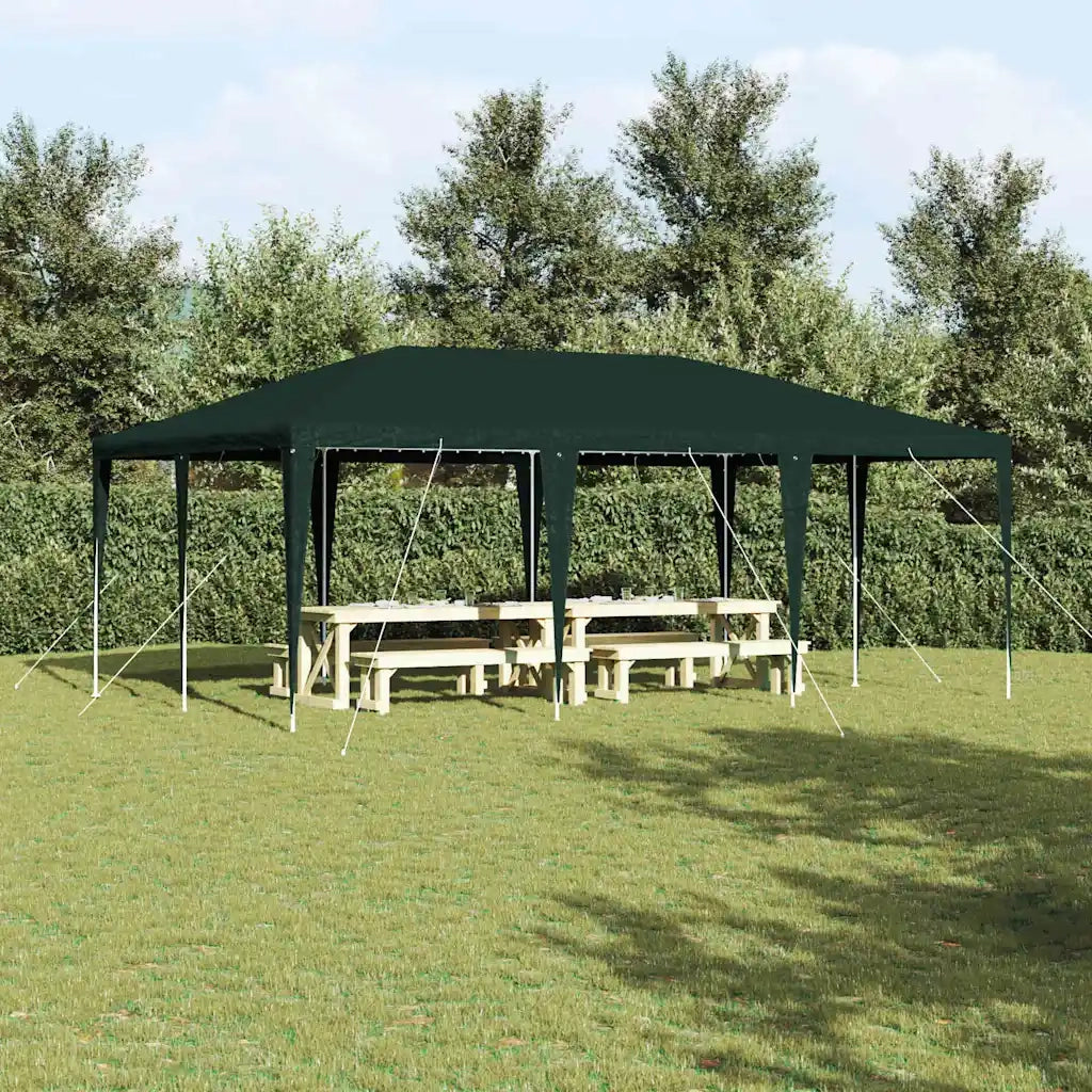 Tenda Party Verde 600 x 400 x 266 cm Polietilene e Acciaio 42003432