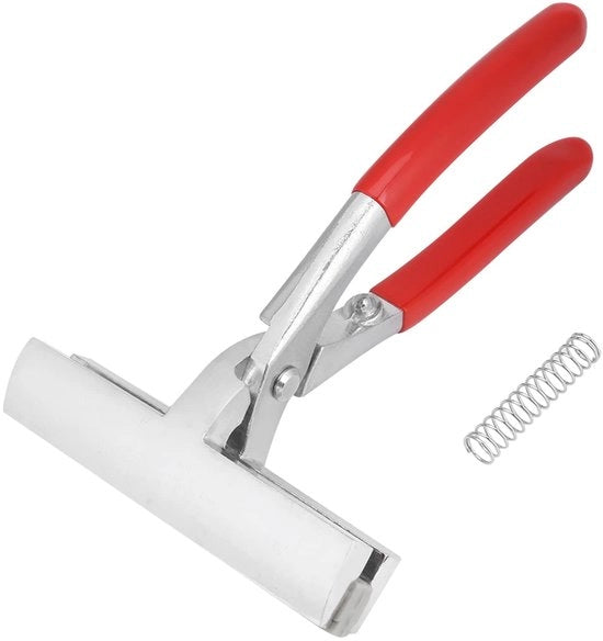 Tang di allungamento 12 cm - Morsetto in acciaio - Manico in gomma - Resistente allo shock - Duraturo - Manico antiscivolo - Tang in tela