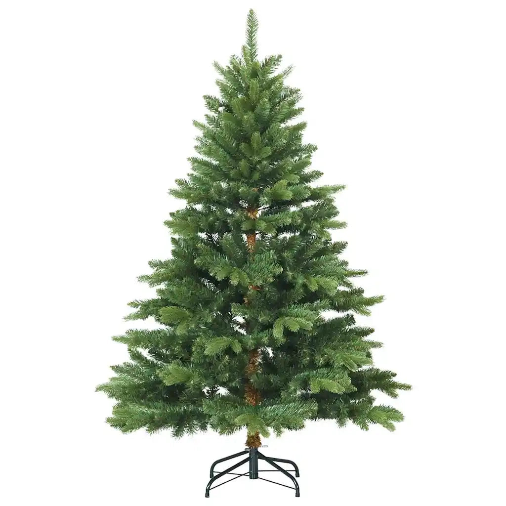 Albero di Natale Artificiale con Rami Pieghevoli Verde 150 cm 42019312