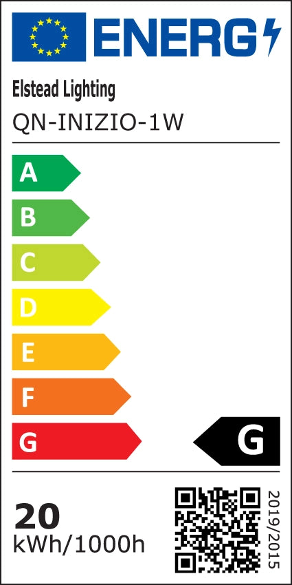 Applique moderna geometrica nera LED 20W Inizio Quintiesse
