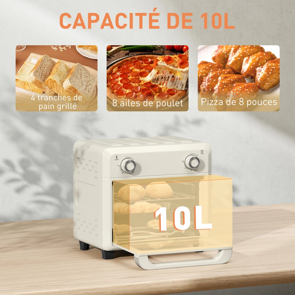 Friggitrice ad aria ¨C Minimal ¨C 1000W 80-230?¡ãC 32x27.2x29.8cm