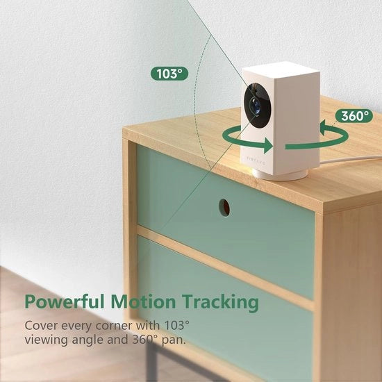 Camera WiFi 1080P per sicurezza domestica con visione notturna e audio bidirezionale
