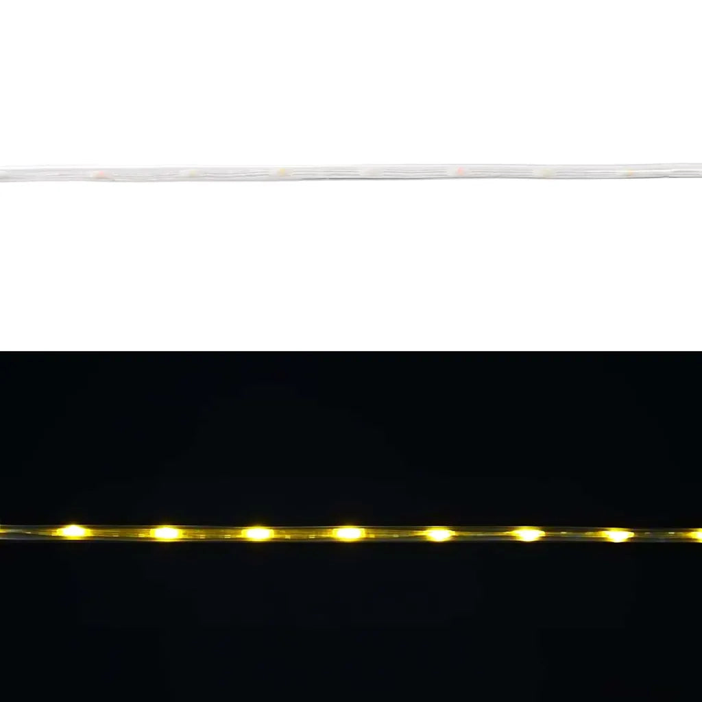 Luce a corda con 240 LED Bianco caldo 10 m PVC 42018940
