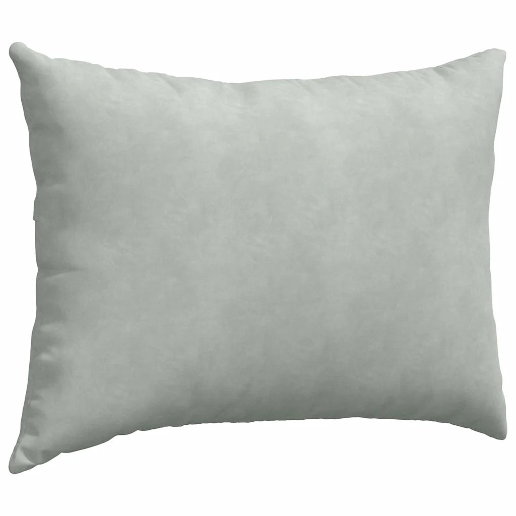 Cuscini da Divano 2 pz-Set di 2 Cuscini per Sofa Grigio chiaro 70 x 50 cm 403587