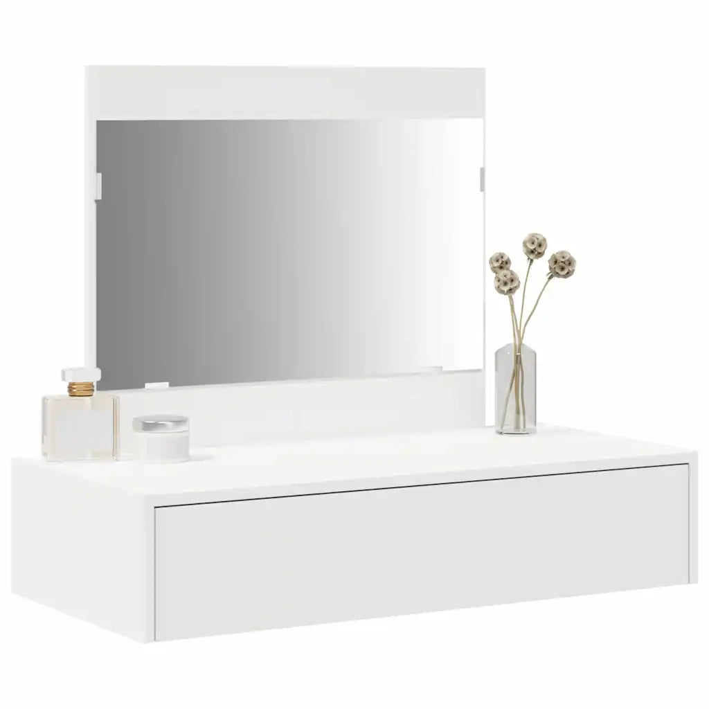 Toeletta | Tavolo da Trucco Bianco 83 x 40 x 70 cm Legno multistrato