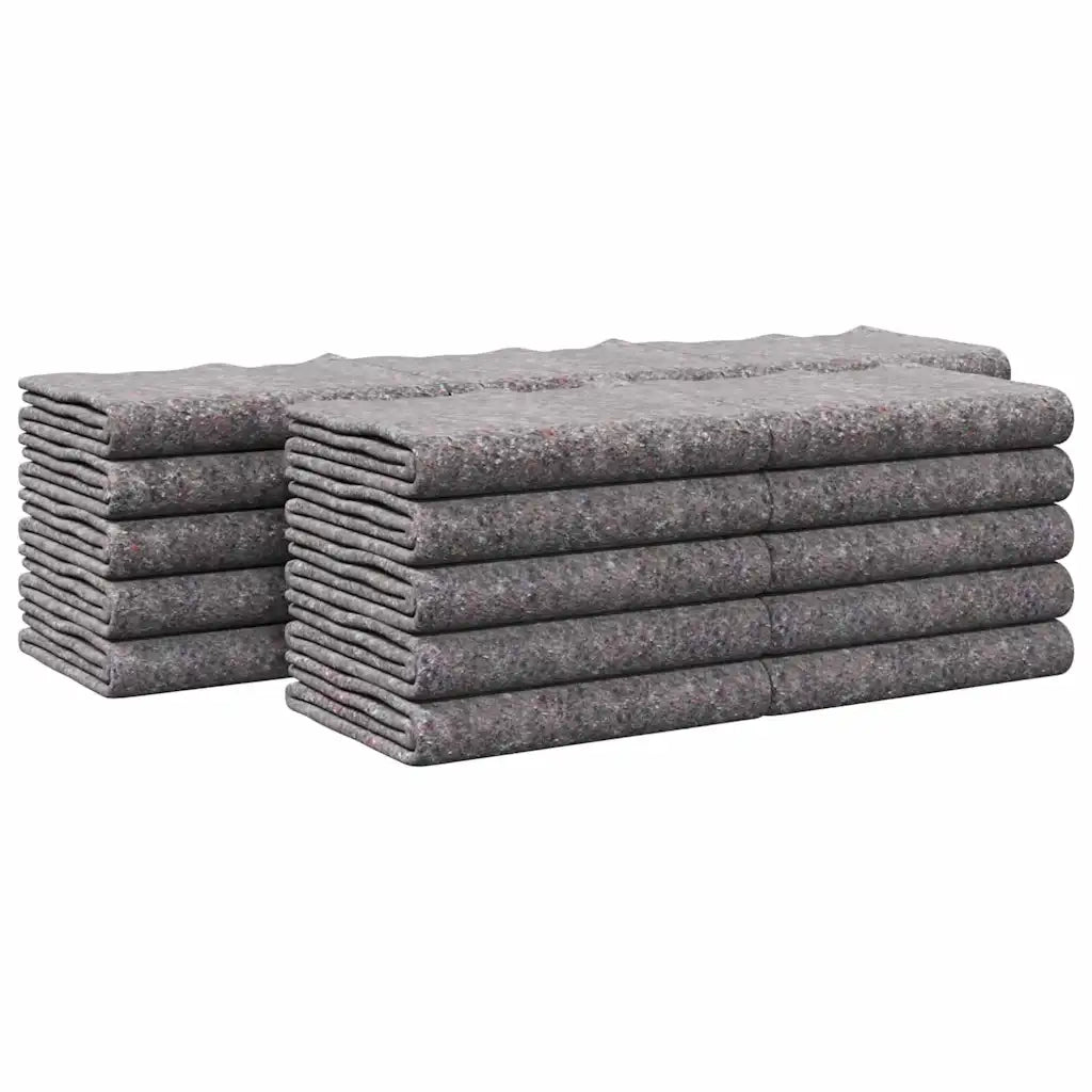 Coperte da trasloco 25 pcs Grigio 150 x 200 cm Tessuto