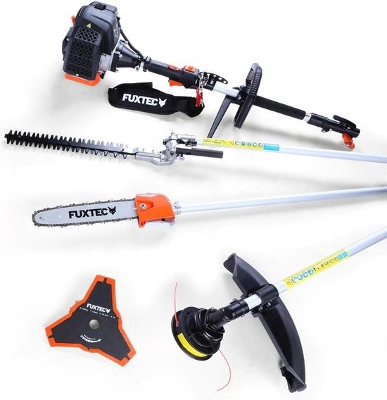 Multitool Professionale 4in1 52cc con Heggenschaar e Hoogsnoeier
