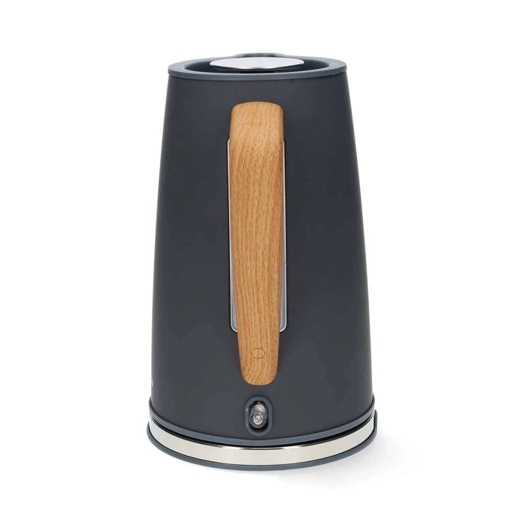 Bollitore elettrico Soft Touch da 1,7 l 2200 W con regolatore Strix Grigio Nedis