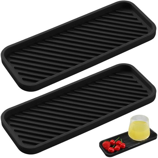 Set di 2 supporti in silicone per cucina e bagno