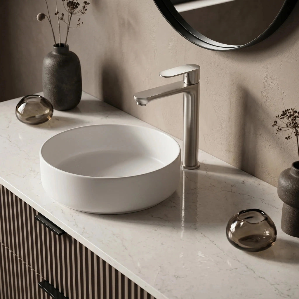 Rubinetto Da Bagno Rea Logan Brush Nickel