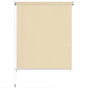 Tenda a Rullo per Esterni 145(L)x140(A) cm color crema 43440