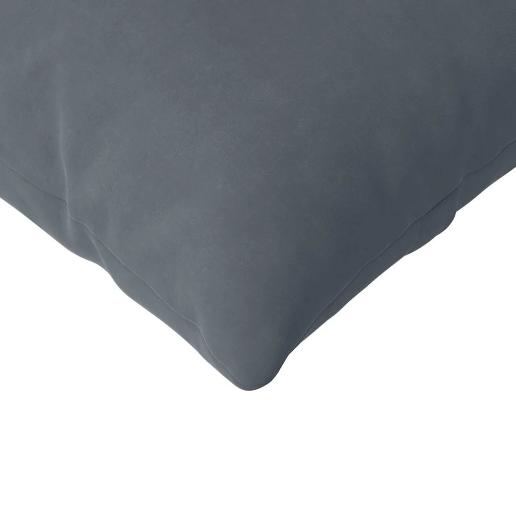 Cuscini da Divano 2 pz | Cuscini per sedie Grigio scuro 120 x 40 cm