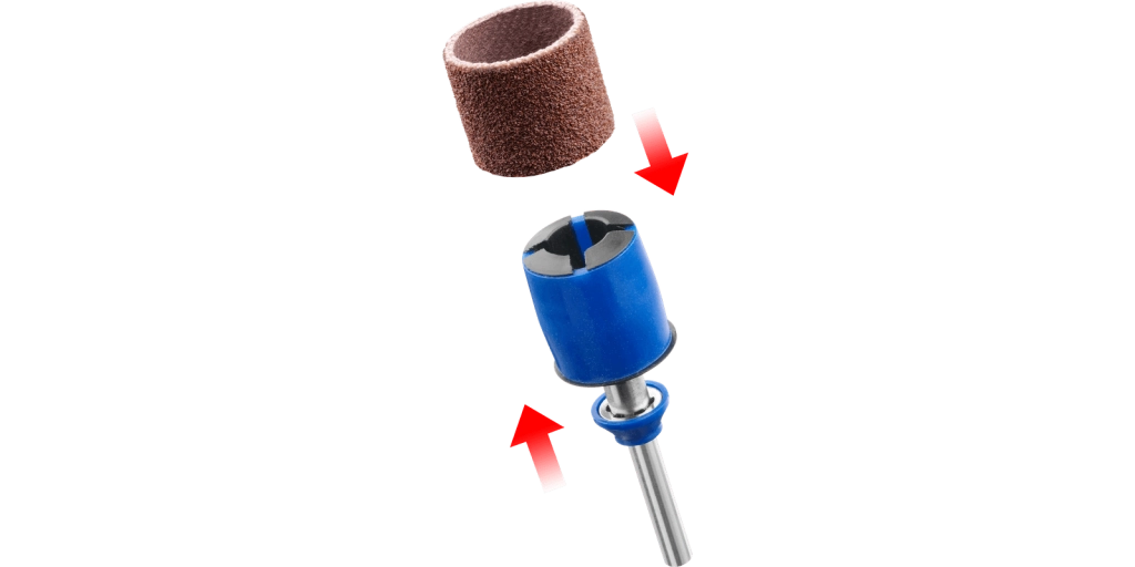 DREMEL® EZ SpeedClic: Mandrino e cilindri per levigatura (SC407) - 2615S407JA