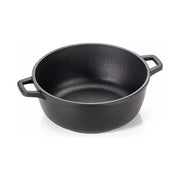Casseruola con 2 manici cm.22 Linea Nera