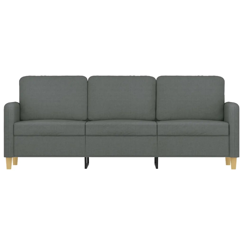 Divano a 3 Posti-Sofa 3 Posti Grigio Chiaro 180 cm in Tessuto 475100