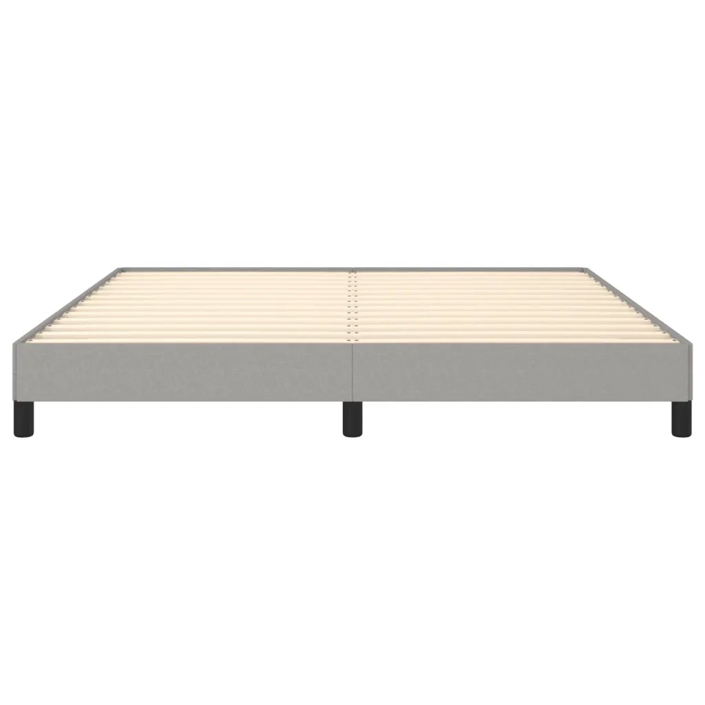 Giroletto senza Materasso Grigio Chiaro 180x200 cm Tessuto 346736