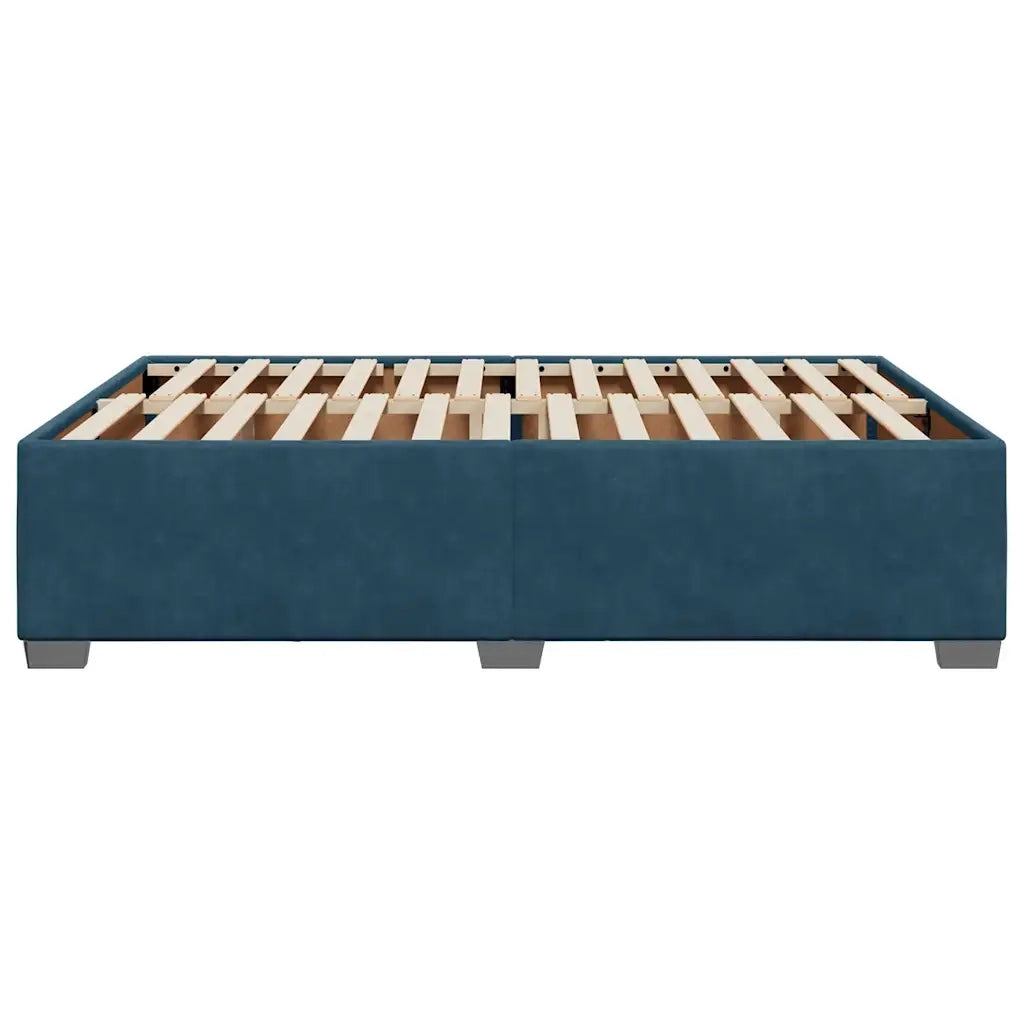 Giroletto Blu 140x190 cm in Velluto