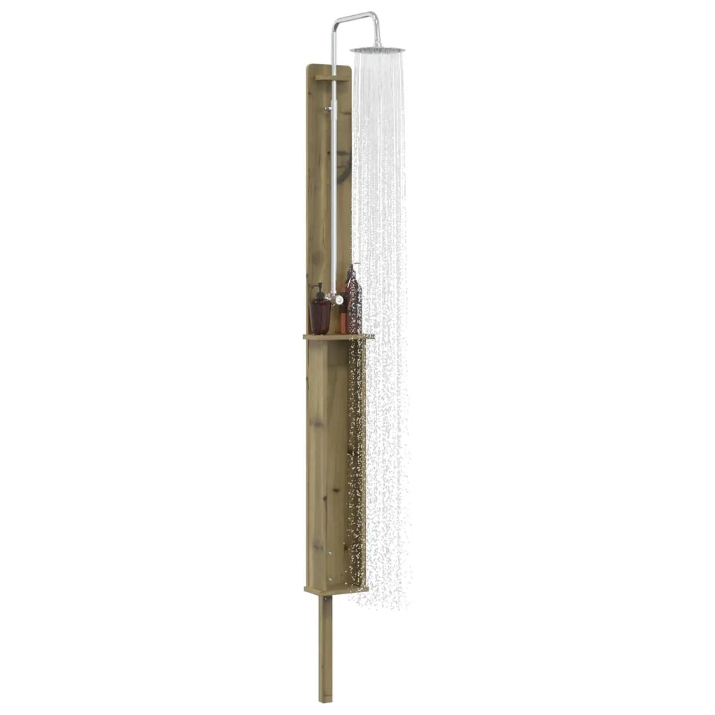 Doccia da esterno 246 cm Naturale 886355