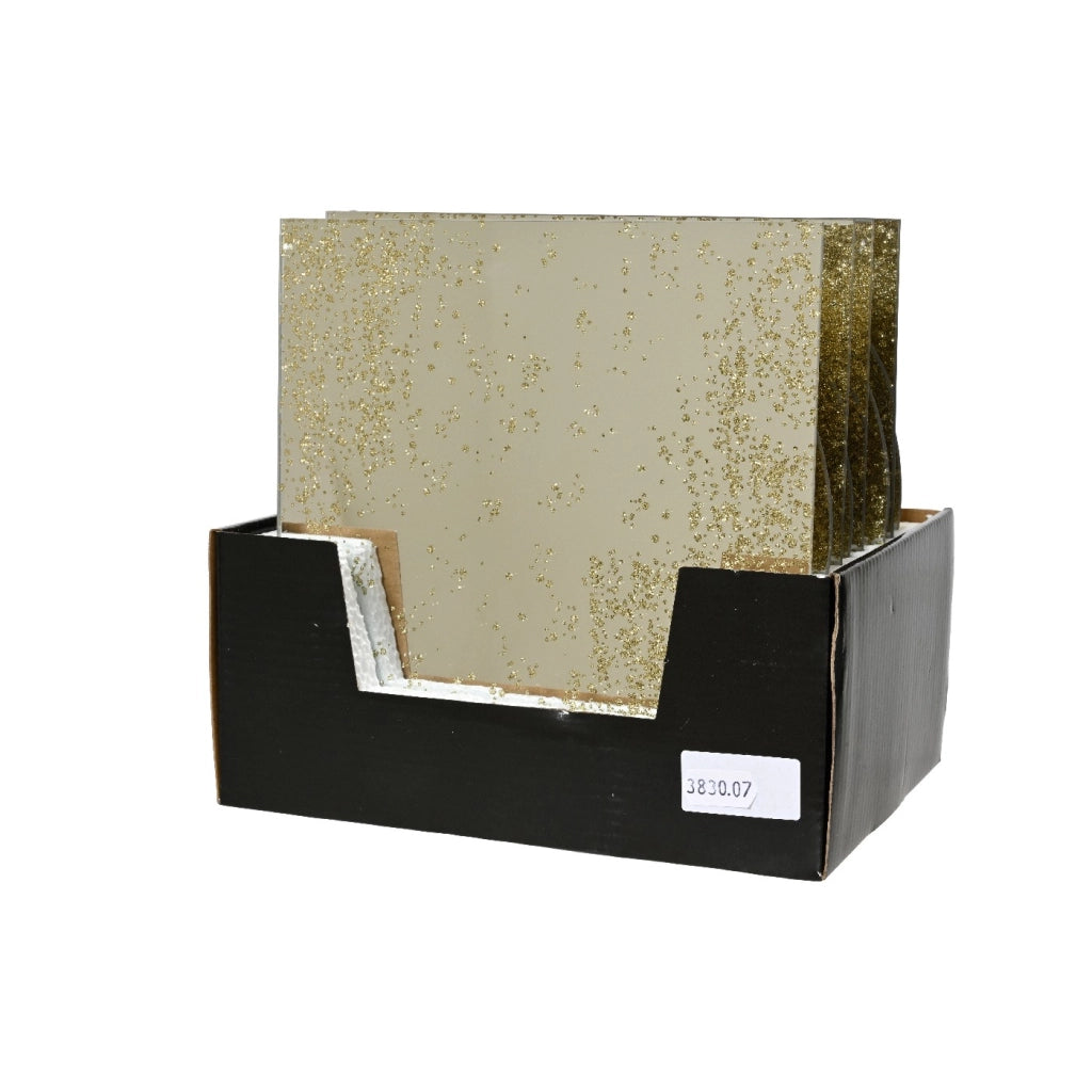 Piatto vt oro tondo/quadro 20cm