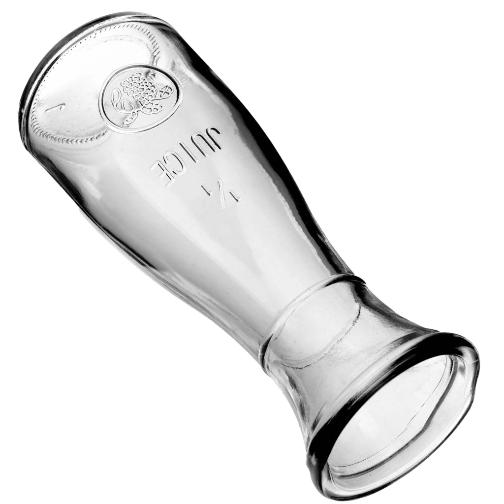 Caraffa in vetro KADAX da 1 litro per acqua, limonata e bevande (set da 2 pezzi).