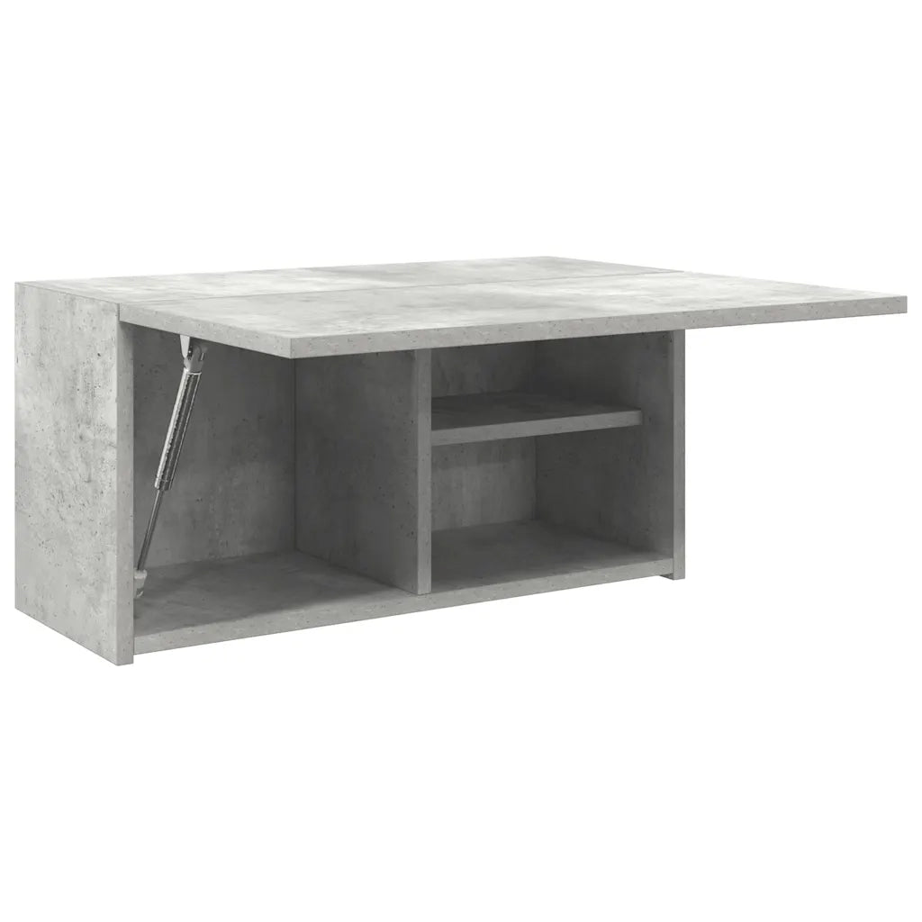 Armadietto da Bagno Grigio Cemento 60x25x30 cm in Truciolato 860061