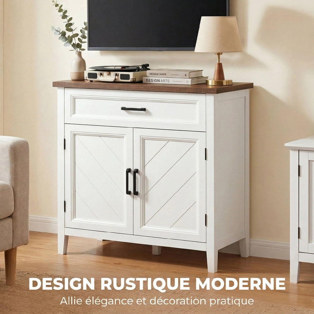 Buffet ¨C zephmum ¨C bianco 76x35x80 cm