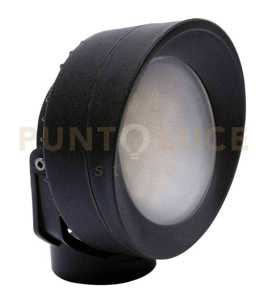 ROMA D15 CM FARETTO 1 LUCE ATTACCO GX53 NERO IP66 LAMPADINA LED INCLUSA 10W CCT INCLUSA